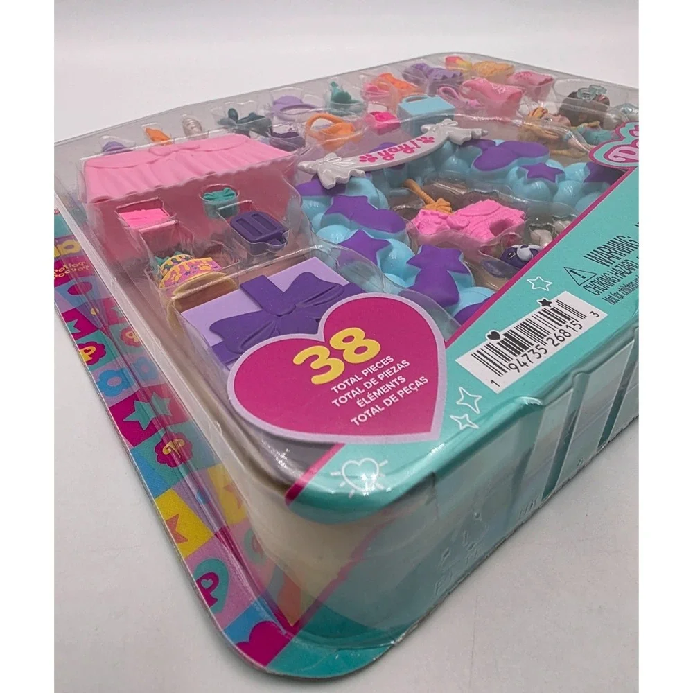 POLLY POCKET‎ Birthday Party Pack 38 pcs Figures + Accessories